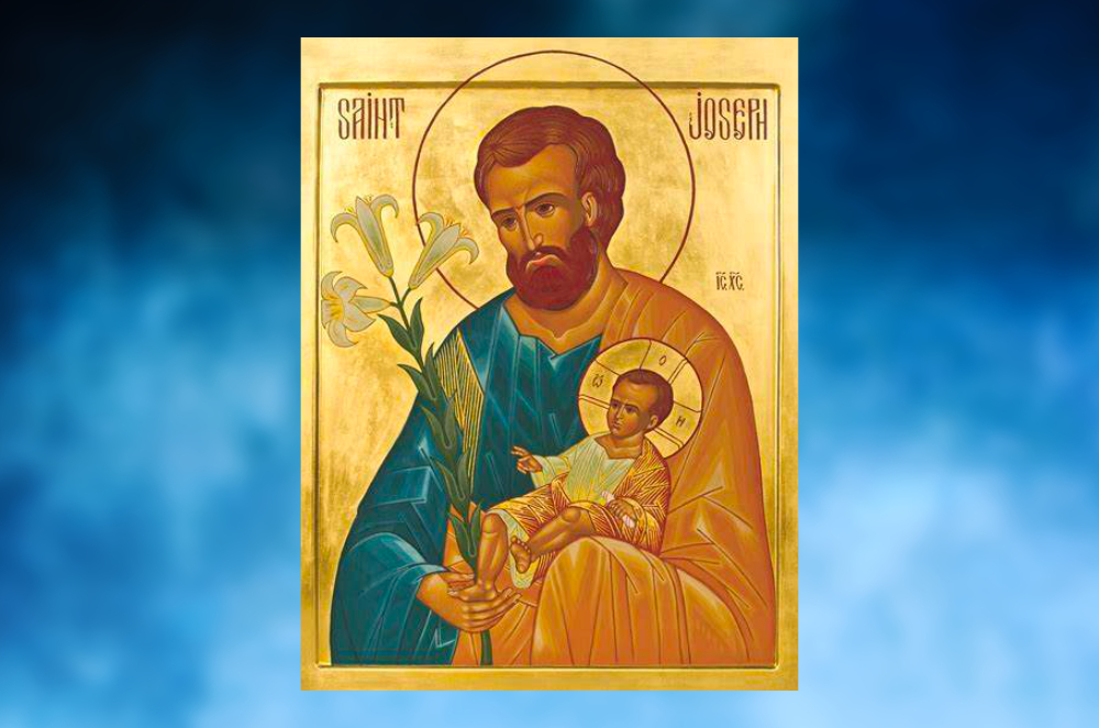 Saint Joseph Pilgrim Icon