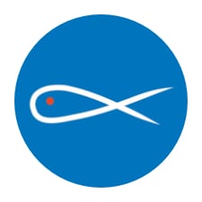 Saint Vincent de Paul Logo shows a fish