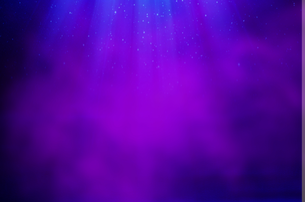 Advent Background with stars and purple clouds